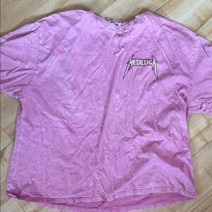 Daydreamer Metallica Pink T-Shirt